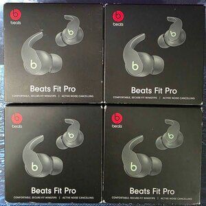 NEW Beats Fit Pro True Wireless Noise Cancelling In-Ear Earbuds - SAGE GRAY